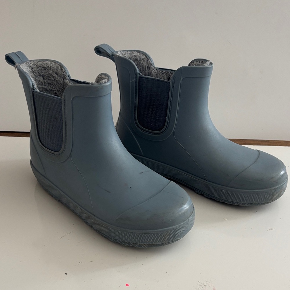 BearPaw Kids' Blue Rubber Boots